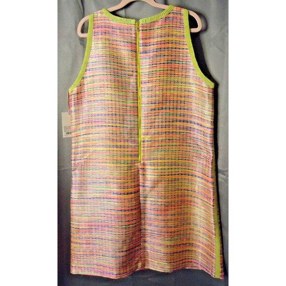 Alex Marie Ryan Corded Jacquard Dress Womens Size 14 Bright Colorful NWt $168 - Picture 11 of 11